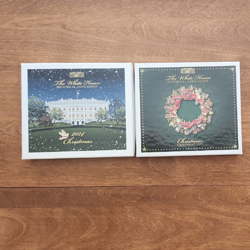 White House Christmas Ornaments - 2023 & 2024